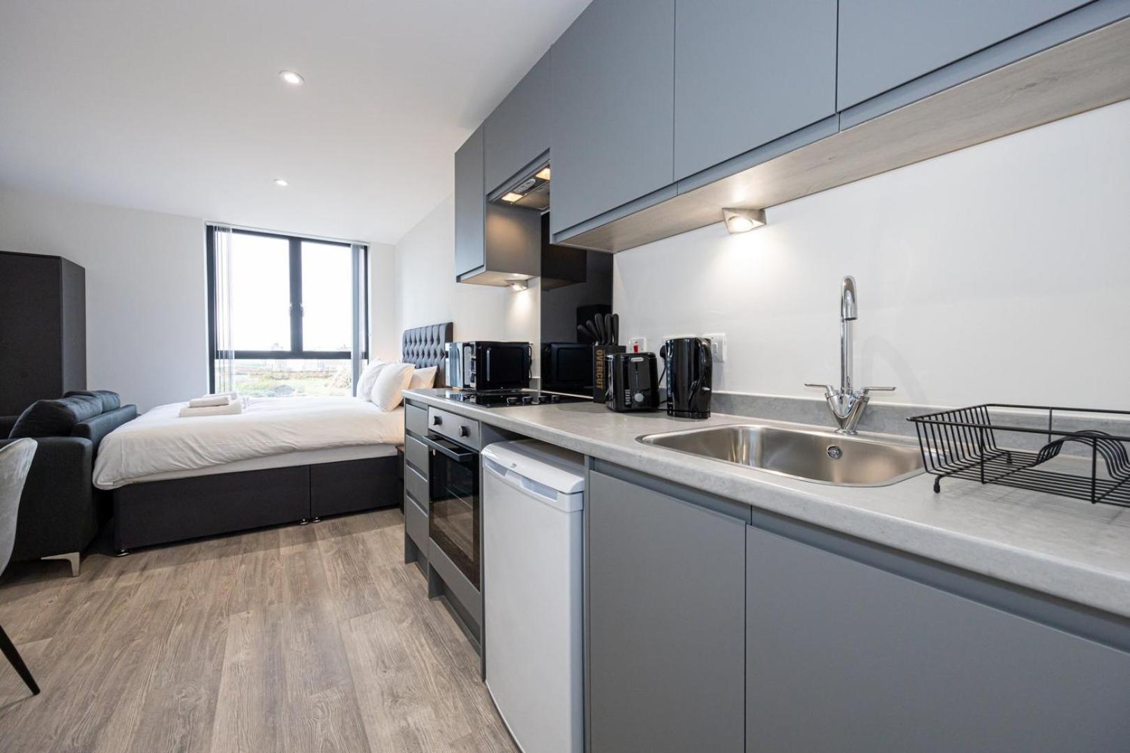 Guestready - Stunning Studio In Liverpool Exteriör bild